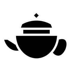 Kettle Teapot Drink Glyph Icon