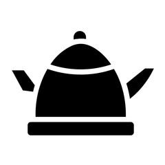 Kettle Teapot Drink Glyph Icon