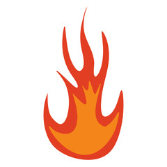 Cute Fire Illustration Set