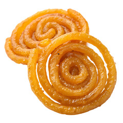 Fototapeta premium Jalebi isolated on transparent background