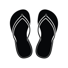 flip flops isolated on white