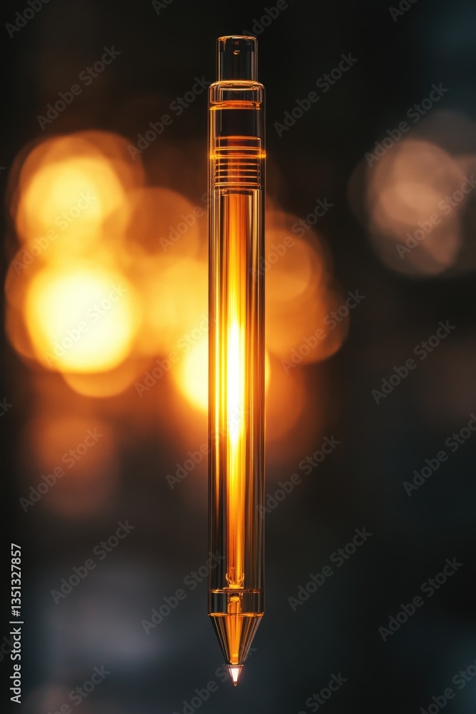 Aufkleber A clear view of a light source, ideal for representing illumination or brightness in various contexts