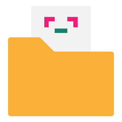 Obraz premium Folder File Document