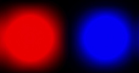 Flashing strobe lights from an emergency vehicle defocused to create a smooth bokeh background. Represents any emergency vehicle, police, fire, or ambulance	
