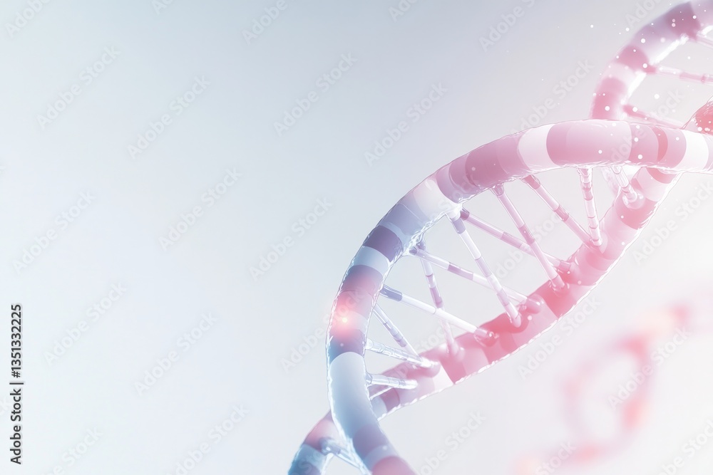Poster create abstract design incorporating elements of dna strands or molecular structures using vibrant c