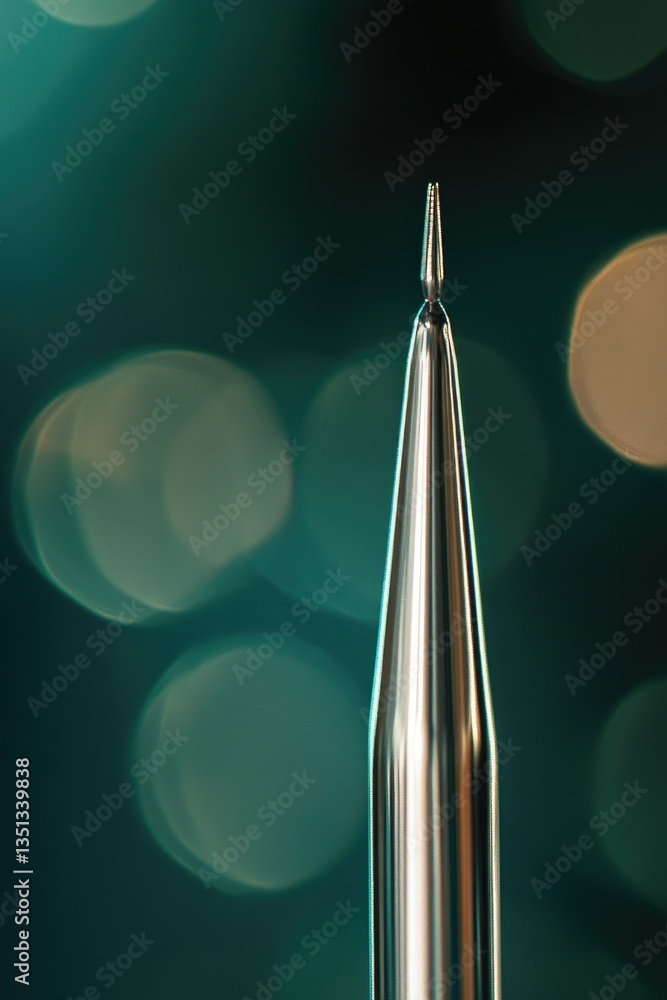 Poster a close-up shot of a pen with a blurred background