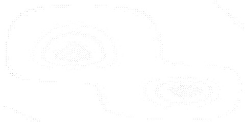 Basic halftone dot effect in black and white. Halftone effect. Halftone dots. Black and white halftone