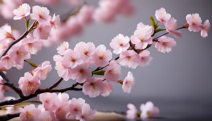 Obraz premium sakura blossom flower branch