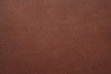 Full grain brown leather texture background