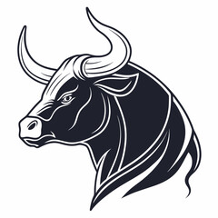 bull head vector