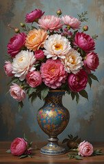 flowers in vase