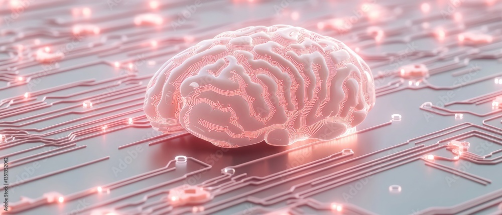 Poster exploring the integration of artificial intelligence in daily activities through innovative neural t