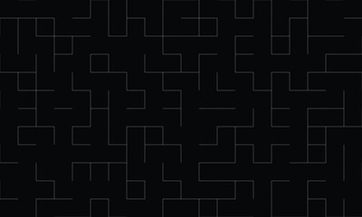 A beautifully crafted vector background with random lines forming a maze-like structure results in a captivating, artistic, and visually rich pattern ideal for creative and abstract designs.

