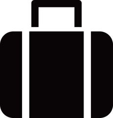 荷物/バッグのシルエットアイコンイラスト