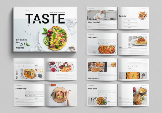 Cookbook Template Landscape