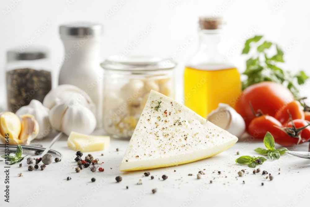 Poster A table filled with various types of food for a party or event
