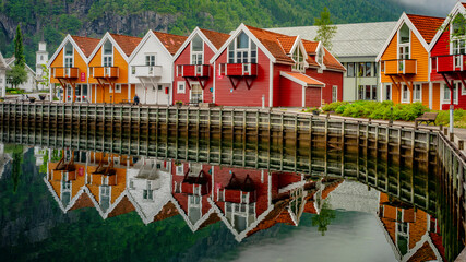 Das verträumte Städtchen Mo in Norwegen © Harald Tedesco