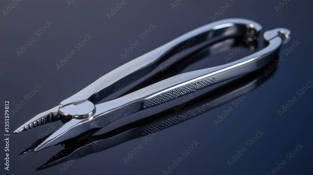 Poster a pair of pliers sits on top of a table, ready for use