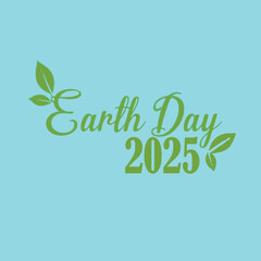 Fototapeta premium BEST FONTS FOR EARTH DAY, WORLD DAY, 100 % FULLY EDITABLE VECTOR FILE