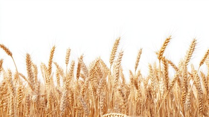 Fototapeta premium Golden Harvest The Beauty of Ripe Wheat Fields