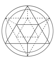 Geometry line artworks 3 in 1 number two