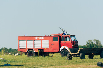 old fire truck