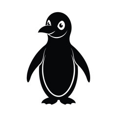 Fototapeta premium black and white seal