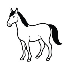 horse vector illustration