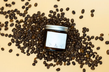 Kawa, Coffe, krem, kosmetyki