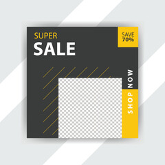 Modern Sale Social Media Post Template (1)