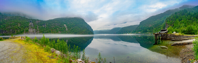 Das verträumte Städtchen Mo in Norwegen © Harald Tedesco