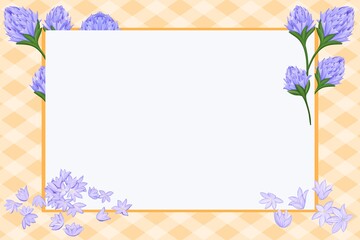 Chive blossoms flower on Simple background