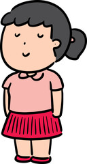 Illustration of woman