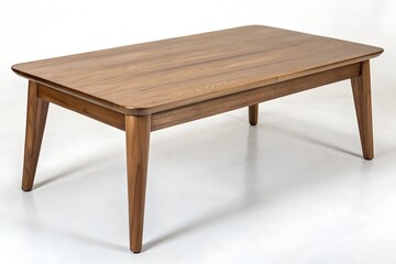 modern coffee table on white background home decor stylish furniture design