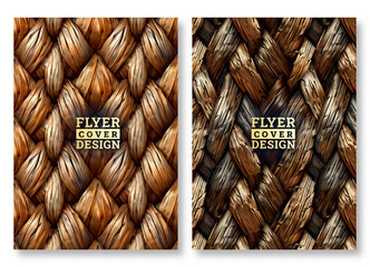 Nature pattern art Brochure cover template design, Luxury invitation card background, wave texture, nature art, Hand drawn texture design, invitation, abstract background