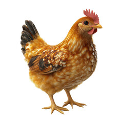 Fototapeta premium Chicken isolated on Cutout background.PNG