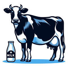 Cow vector and illustrations.