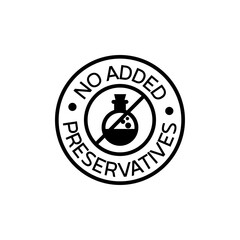 preservative free icon 
