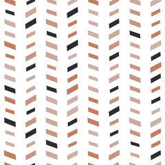 Abstract seamless pattern with rectangle. Geometric print with minimalist geometrical figure.