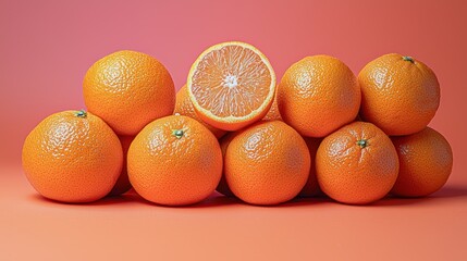 Stack of Oranges