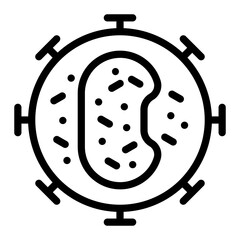 Vector Design Virus Icon Style