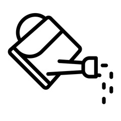 Vector Design Watering Can Icon Style