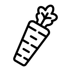 Vector Design Carrots Icon Style