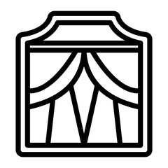 Vector Design Street Entrance Icon Style
