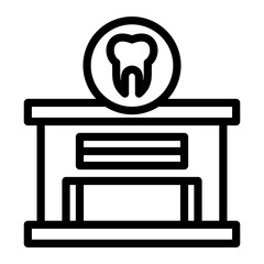 Dental Clinic Icon Style