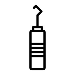 Dental Probe Icon Style