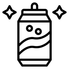 Soda Can Icon Style