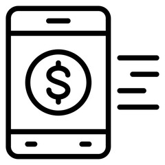 Mobile Payment Icon Style
