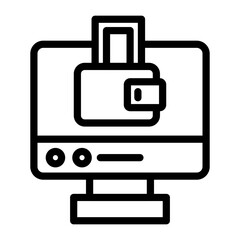 Digital Wallet Icon Style