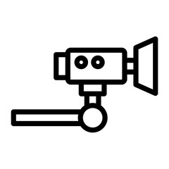 Security Camera Icon Style